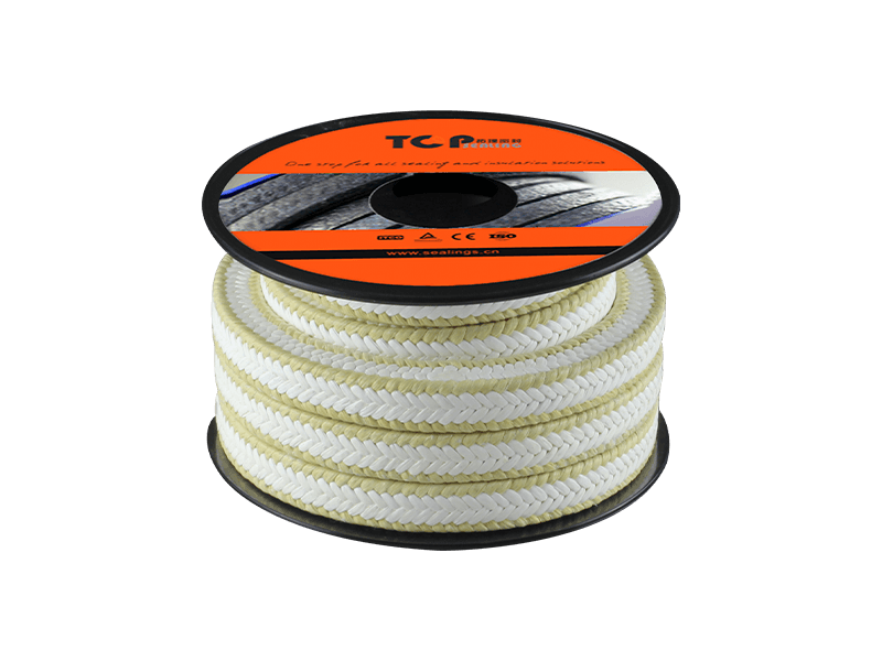 حشوات حشوات الزوايا المضفرة المصنوعة من ألياف PTFE والأراميد عالية الأداء لتطبيقات الختم الموثوقة